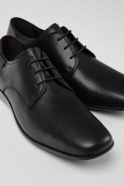 Mauro Black Formal Shoes For Men