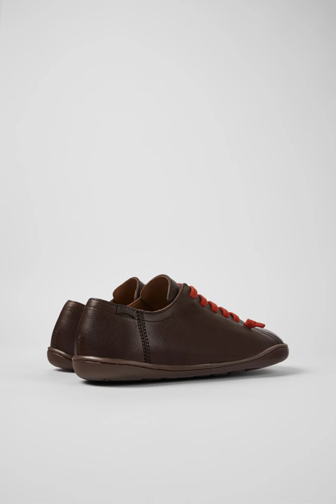 Peu Brown Leather Shoes For Women - Image 3