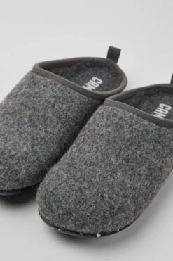 Wabi Grey Slippers For Women
