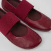 Right Deep Red Shoe For Women
