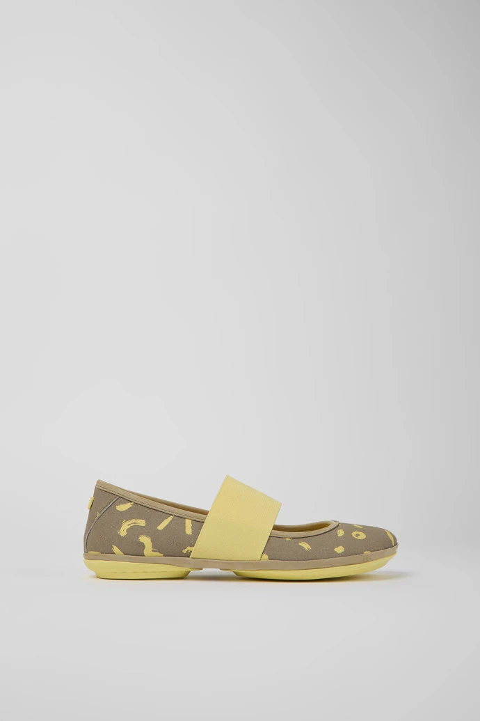 Right White Textile And Nubuck Sneakers For Women - Image 2