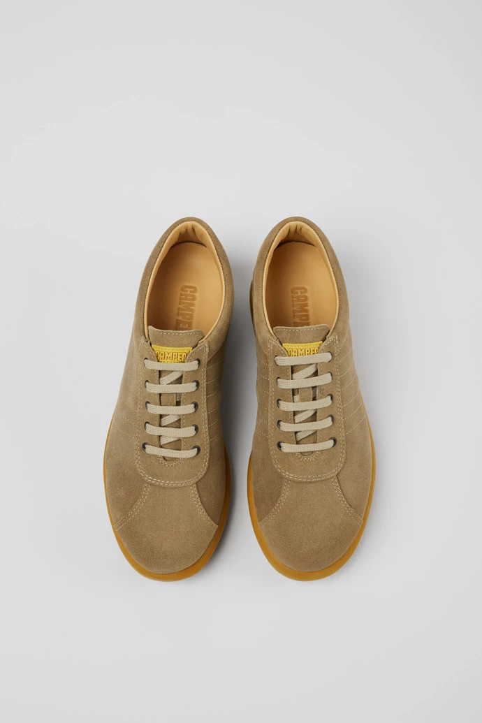 Pelotas Beige Leather Shoes For Women - Image 4