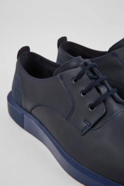 Bill Men’s Navy Shoes With Laces