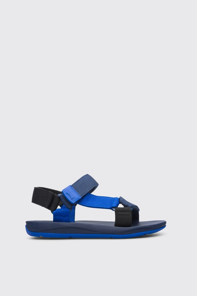 Match Sandal For Men In Blue And Black - Image 5