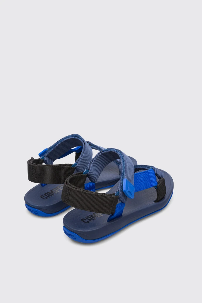 Match Sandal For Men In Blue And Black - Image 2