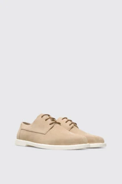 Judd Beige Lace-up Shoe For Men