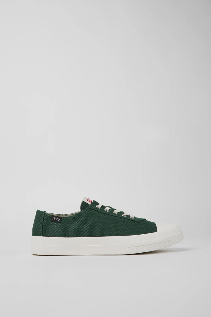 Camaleon Green Recycled Cotton Sneakers For Men - Image 2