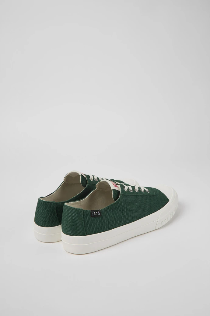 Camaleon Green Recycled Cotton Sneakers For Men - Image 3
