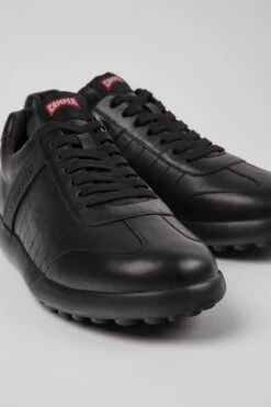 Pelotas XLite Black Leather Sneakers For Men
