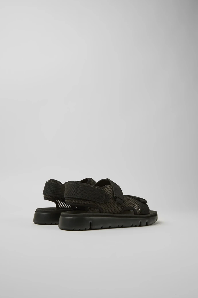 Oruga Black And Grey TENCEL® Lyocell Sandals For Men - Image 3