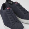 Peu Touring Blue Textile Sneakers For Men
