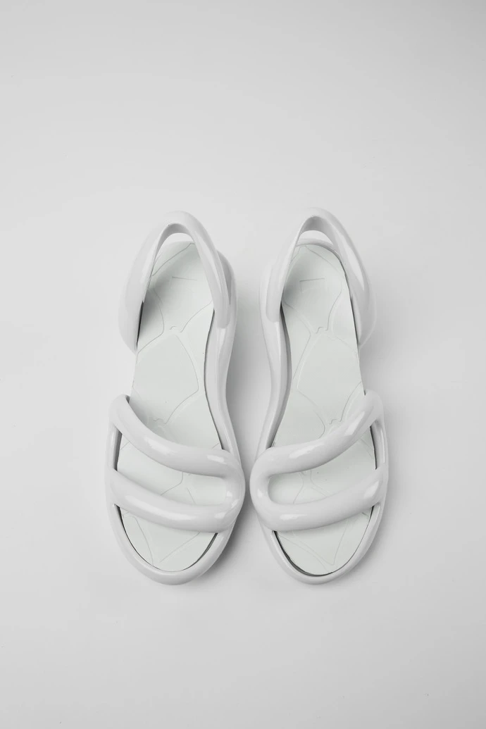 Kobarah White Unisex Sandals - Image 4