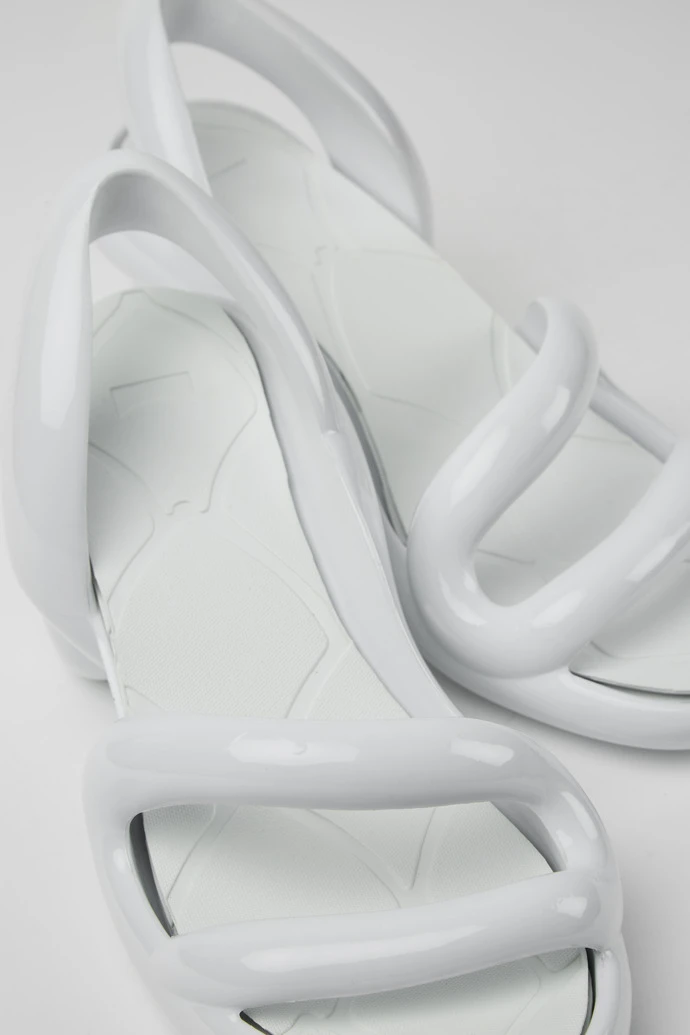 Kobarah White Unisex Sandals