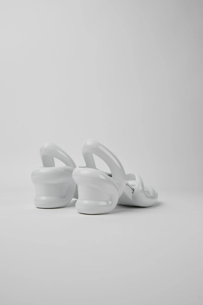 Kobarah White Unisex Sandals - Image 3