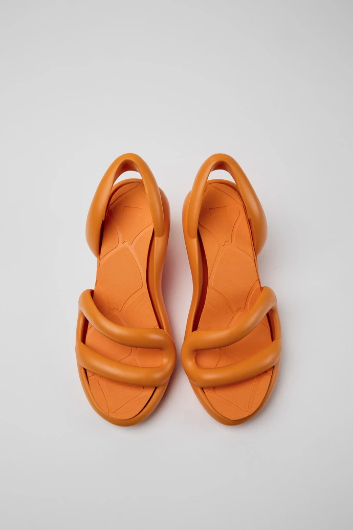 Kobarah Orange Unisex Sandals - Image 4
