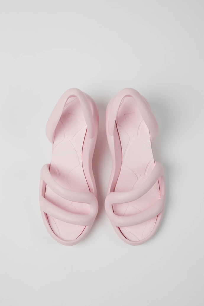 Kobarah Pastel Pink Unisex Sandals - Image 4