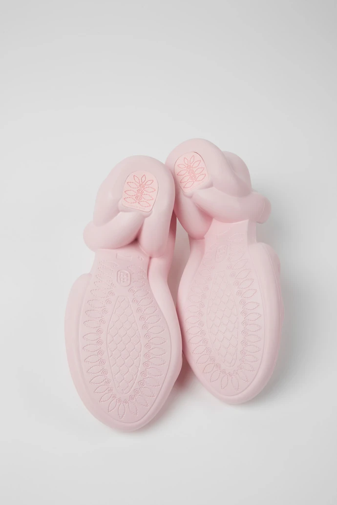 Kobarah Pastel Pink Unisex Sandals - Image 5