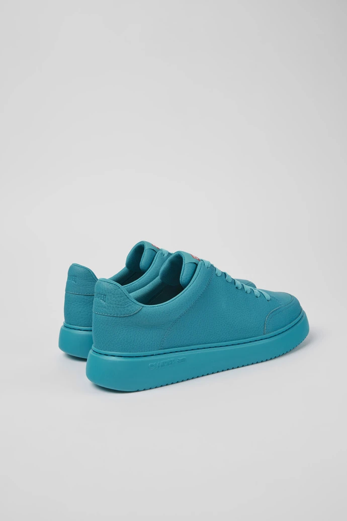 Runner K21 Blue Leather Sneakers For Men - Image 3