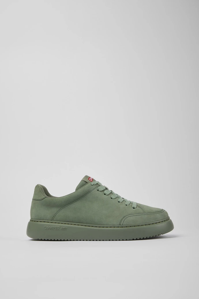 Runner K21 Green Nubuck Sneakers For Men - Image 2