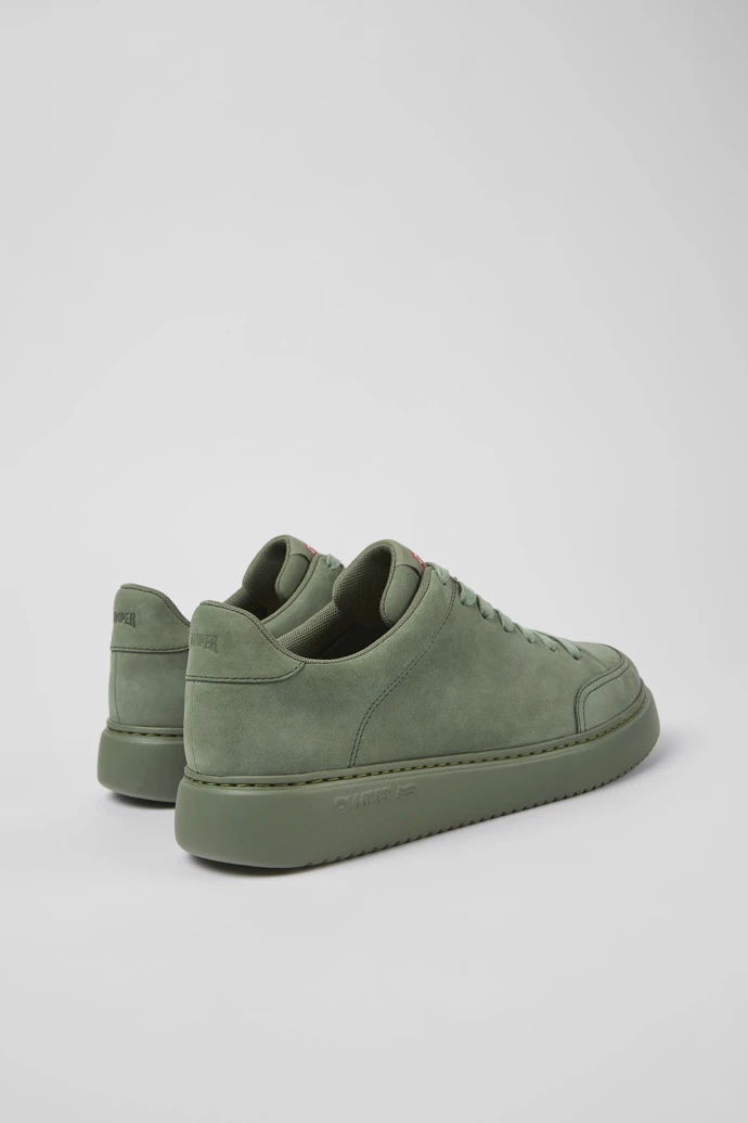 Runner K21 Green Nubuck Sneakers For Men - Image 5