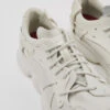 Karst White Non-dyed Leather Sneakers For Men