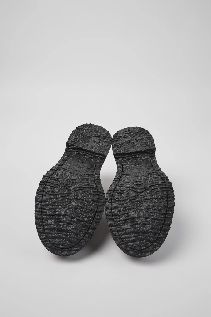 Twins Black And Brown Leather Shoes For Men - Image 6