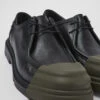 Junction Black Responsibly Raised Leather Shoes For Men