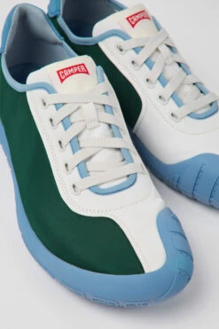 Twins Multicolored Textile Sneakers For Men