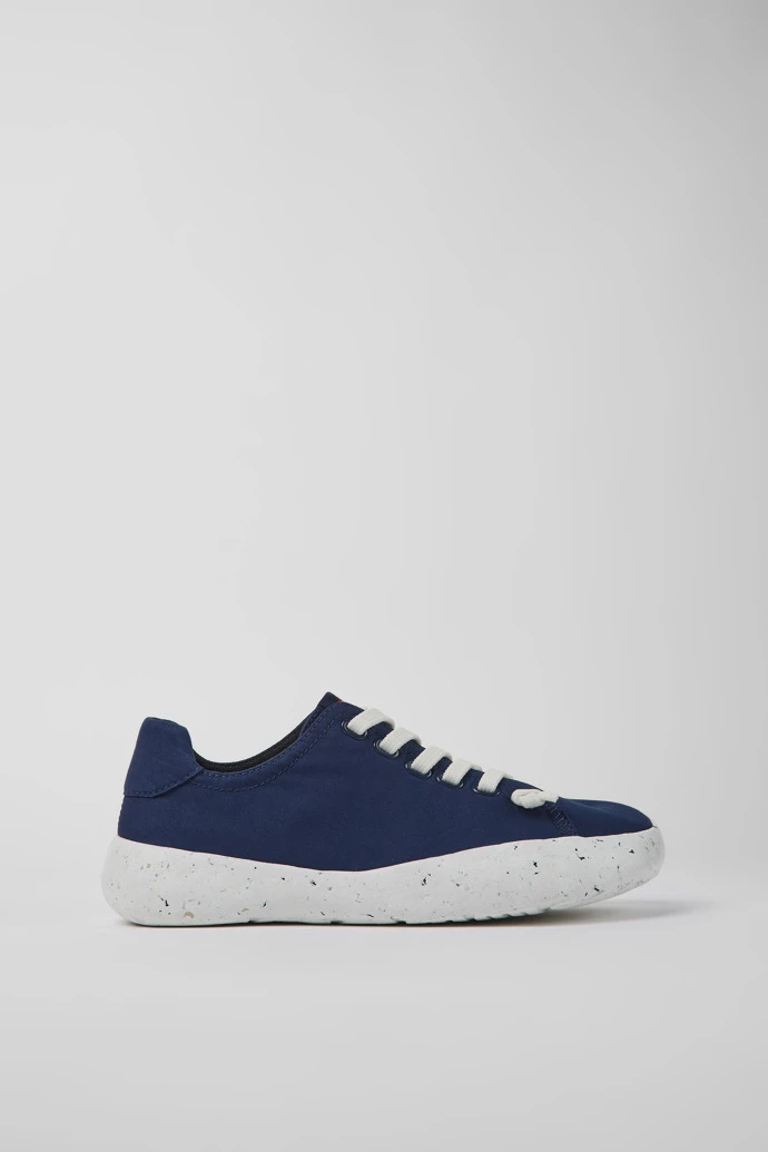 Peu Stadium Blue Textile Sneakers For Men - Image 2