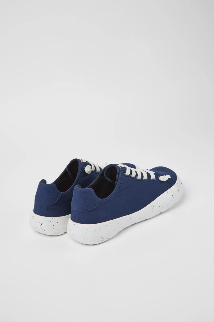 Peu Stadium Blue Textile Sneakers For Men - Image 3