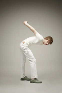 Pix Green Recycled Leather Shoes For Men