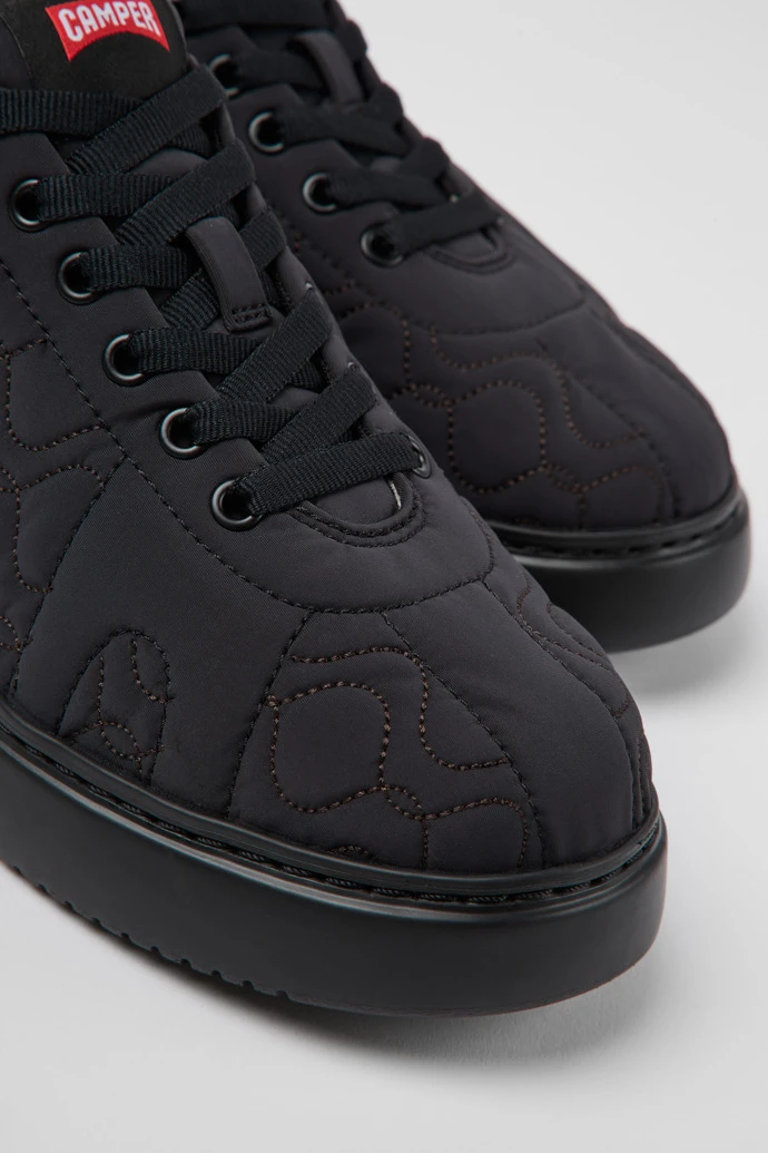 Runner K21 Black Textile Sneakers For Men