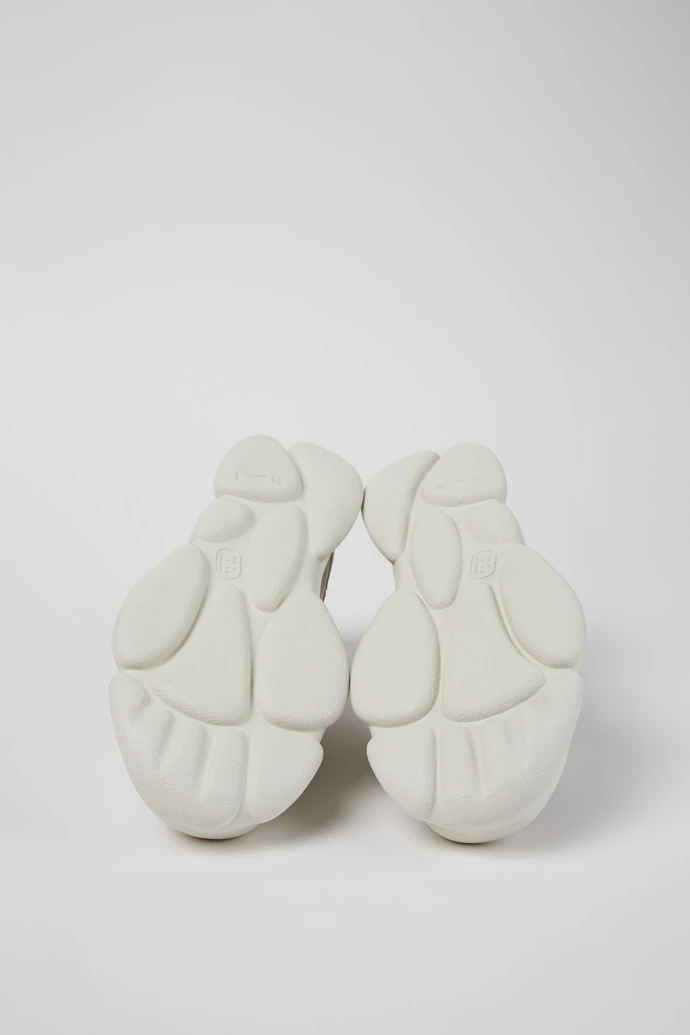 Karst White Leather And Recycled PET Sneakers For Men - Image 5