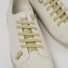 Peu White Leather Shoes For Women