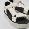 Oruga Up White Sandal For Women