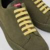 Peu Touring Green Nubuck Sneakers For Women