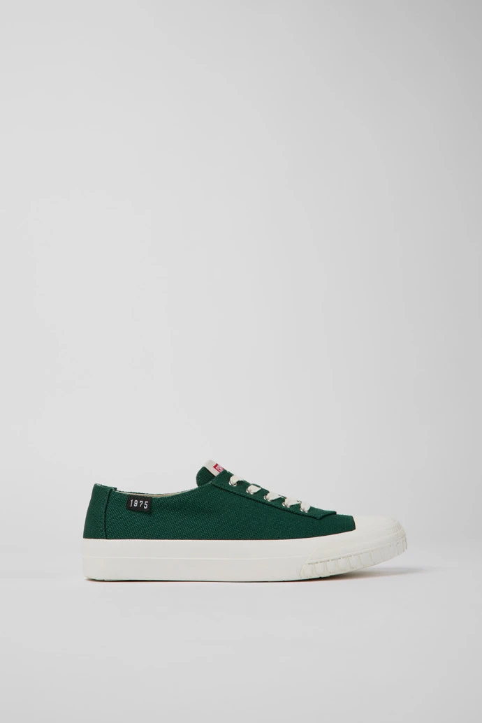 Camaleon Green Recycled Cotton Sneakers For Women - Image 2