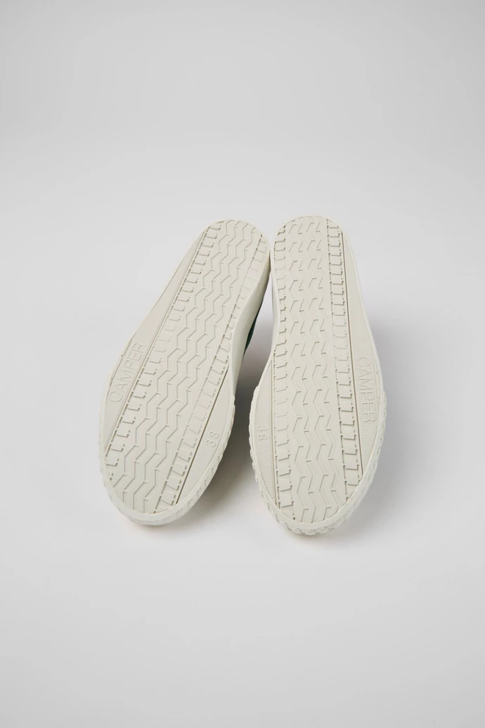 Camaleon Green Recycled Cotton Sneakers For Women - Image 5