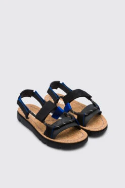 Oruga Multicoloured Velcro Sandal For Women