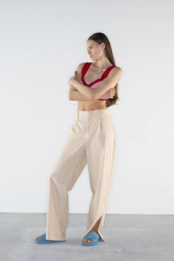 Brutus Sandal Blue Recycled Cotton Sandals For Women