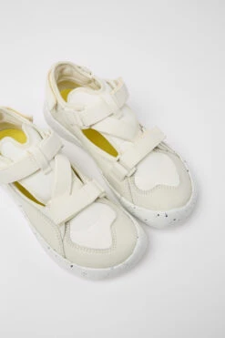 Peu Stadium White Semi-open Sneakers For Women