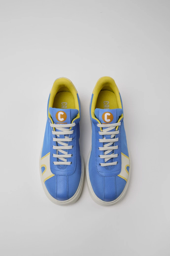 Runner K21 Blue And White Sneakers For Women - Image 4