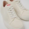 Peu Touring White Recycled PET Sneakers For Women