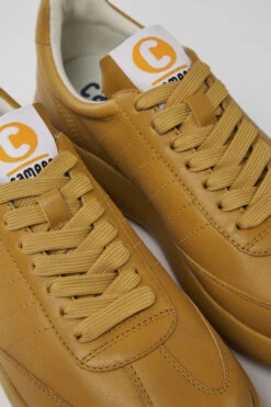 Pelotas XLite Brown Leather Sneakers For Women