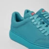 Runner K21 Blue Leather Sneakers For Women