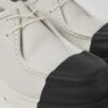 Junction White Non-dyed Leather Shoes For Women