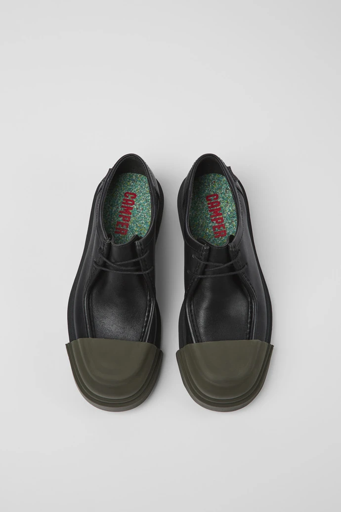 Junction Black Responsibly Raised Leather Shoes For Women - Image 4