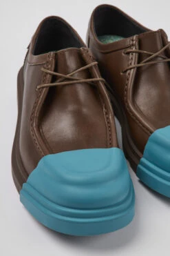 Junction Brown Responsibly Raised Leather Shoes For Women