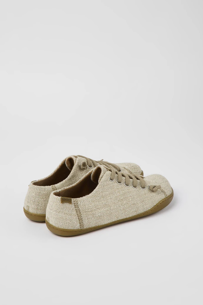 Peu Beige Textile Shoes For Women - Image 3