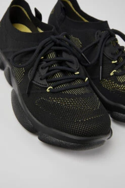 Karst Black Textile Sneakers For Women